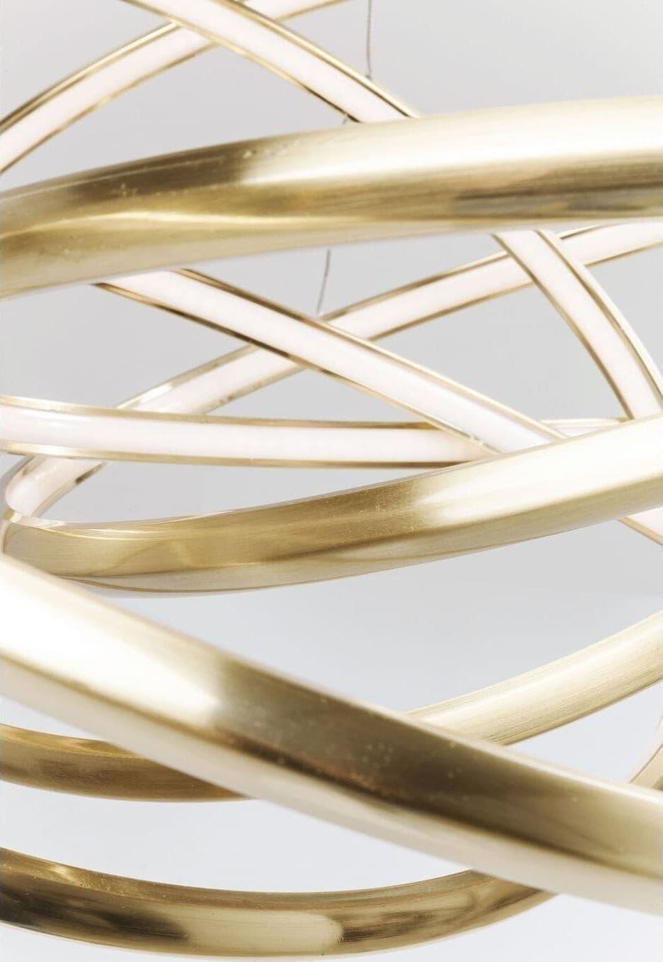 Hanglamp Saturn LED Gold Big Kare Design Hanglamp 60715