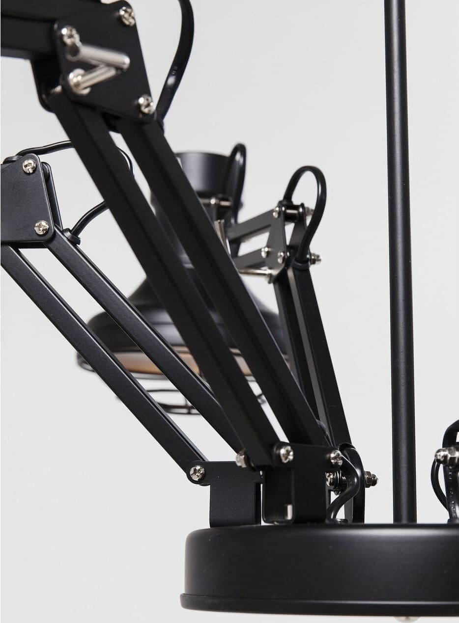 Hanglamp Spider Multi 6-lite Kare Design Hanglamp 36595