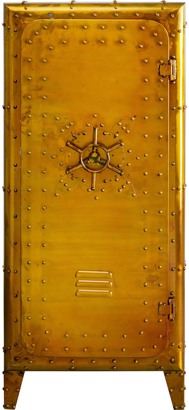 Kast Locker Gold 66x152cm Kare Design Kast|Bergkast 87423