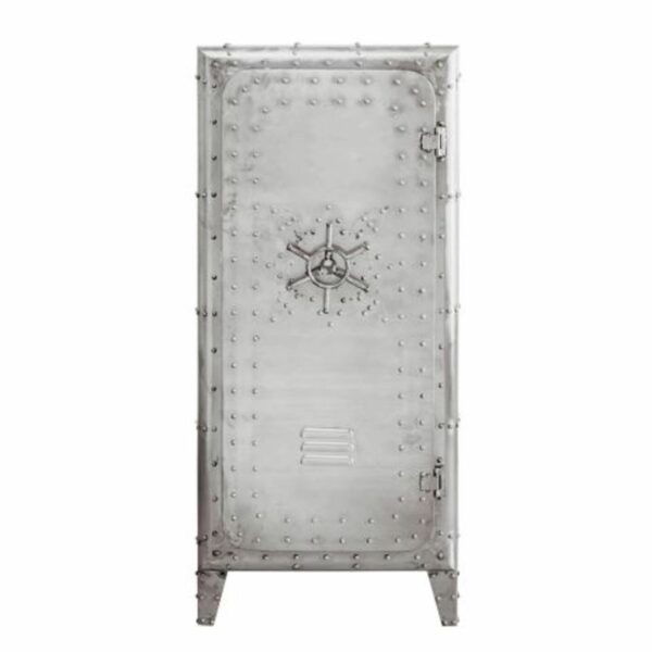 Kast Locker Silver 66x152cm Kare Design Kast|Bergkast 87554
