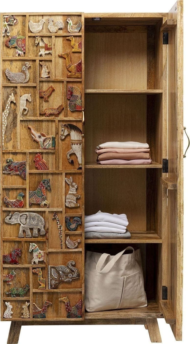 Kast Zoo 81x163cm Kare Design Kast|Bergkast 87494