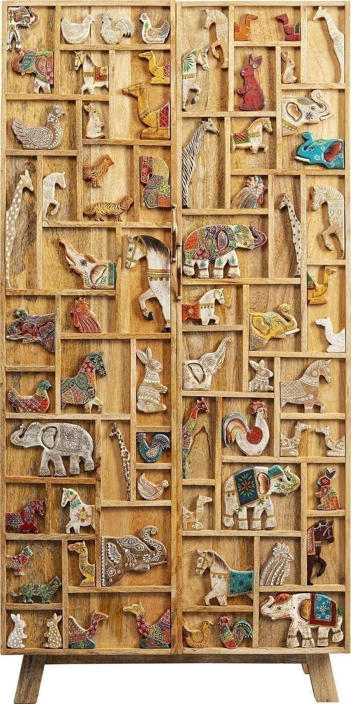 Kast Zoo 81x163cm Kare Design Kast|Bergkast 87494