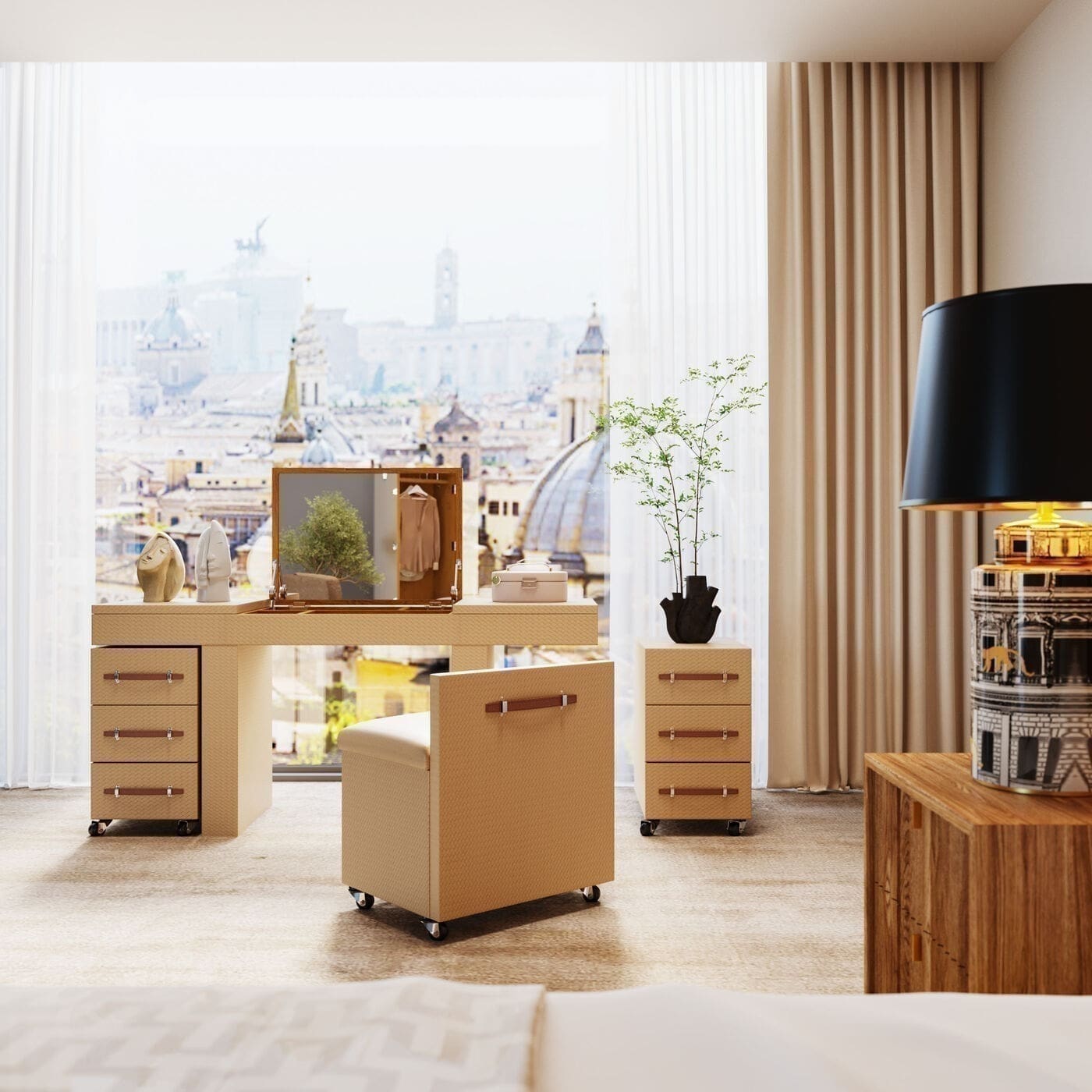 Make-Up Combination Venezia Cream Kare Design Woonaccessoire|Woningdecoratie 87204