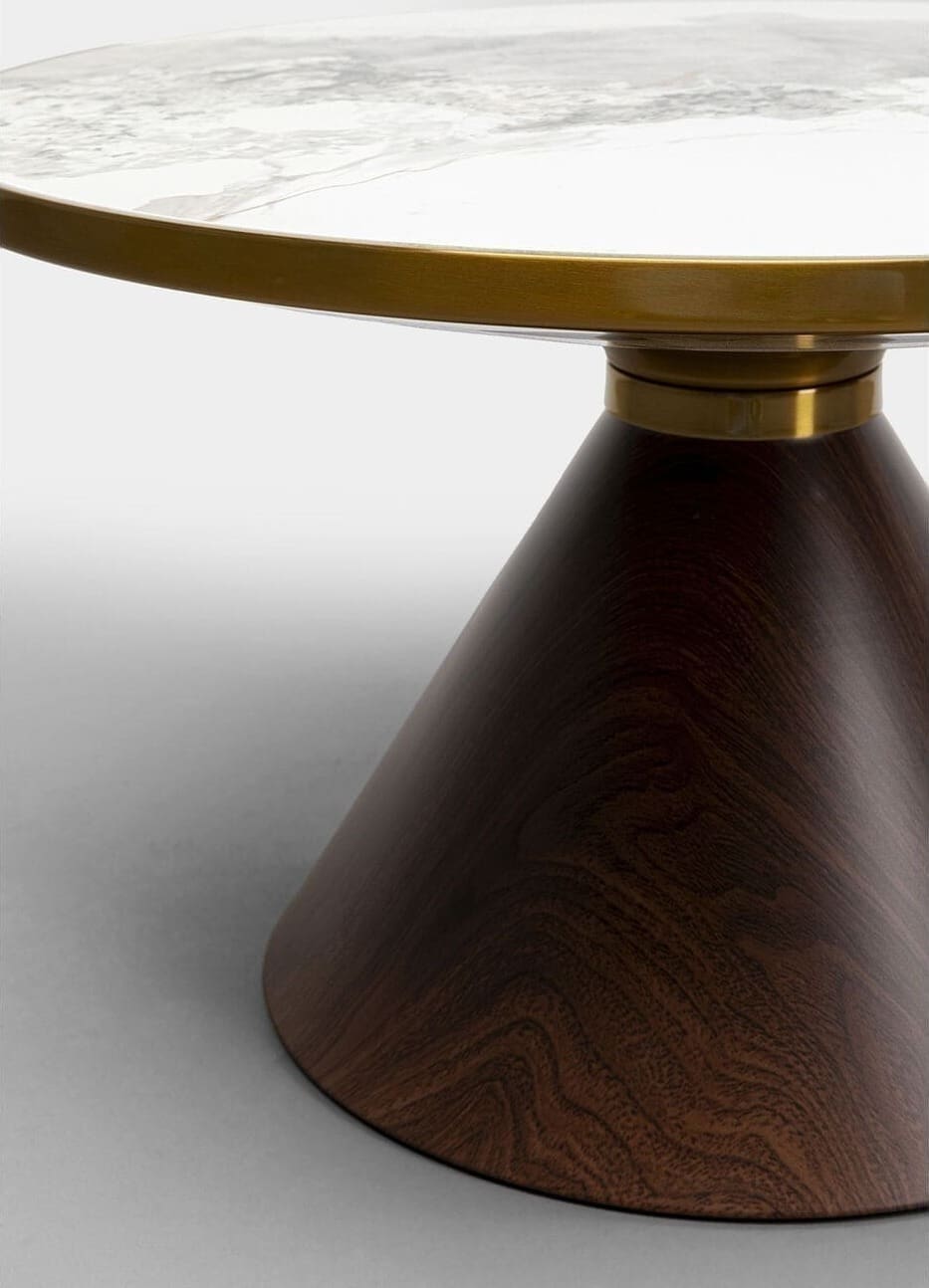 Salontafel Cono Ceramic Ø70cm Kare Design Salontafel 87807