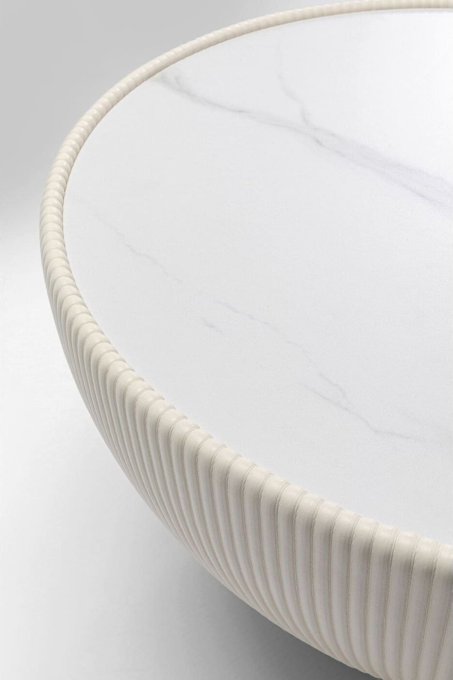 Salontafel Endless Vegas White Ø71cm Kare Design Salontafel 87130