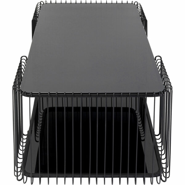 Salontafel Wire Double Black 120x60cm Kare Design Salontafel 87818