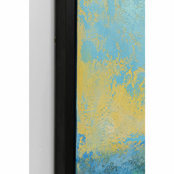 Schilderij Canvas Jardin Blue 125x215cm Kare Design Schilderij 55805