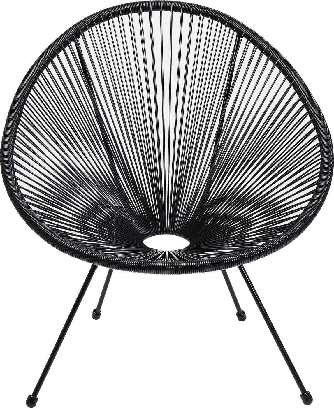 Set Acapulco Black (2/parts) Kare Design 47404