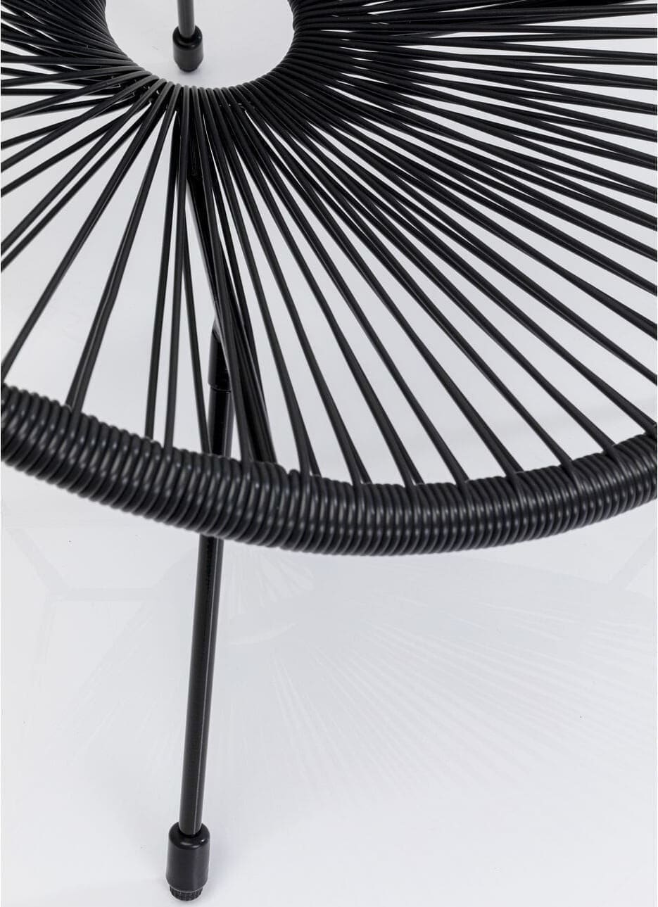 Set Acapulco Black (2/parts) Kare Design 47404