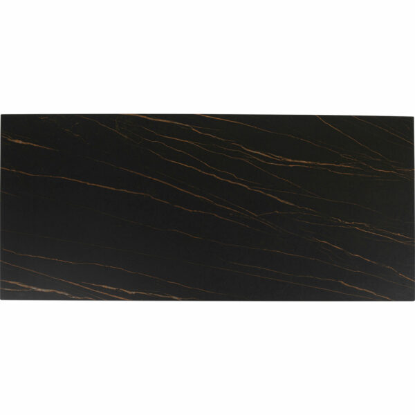 Tafel Gloria O. Ceramic Black 180x90cm Kare Design Eettafel 87349