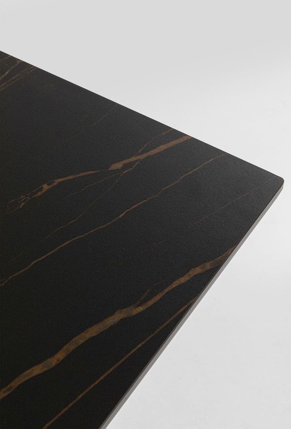 Tafel Gloria O. Ceramic Black 180x90cm Kare Design Eettafel 87349