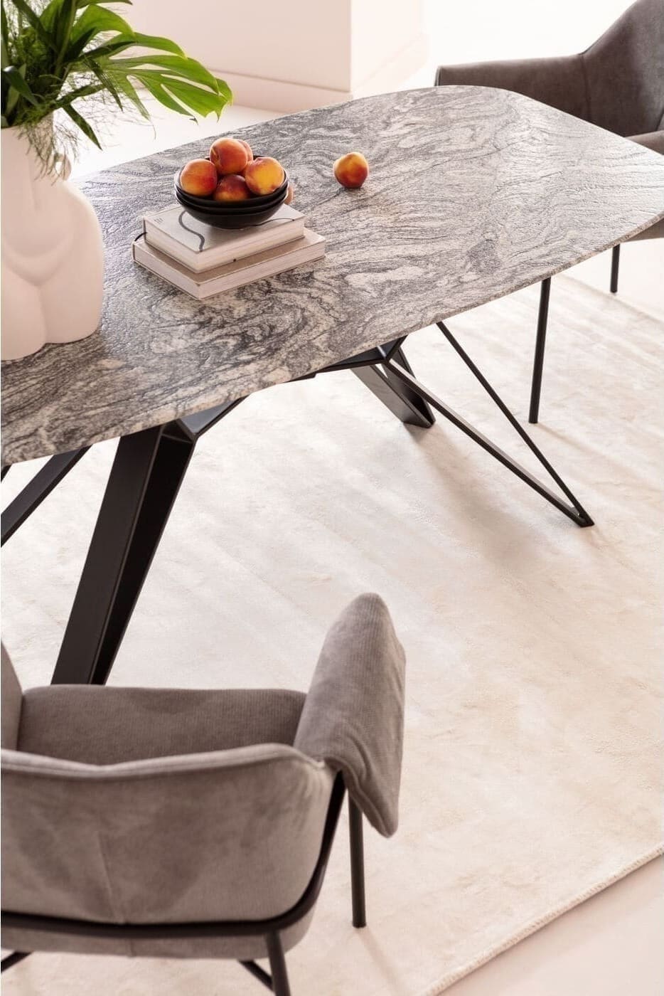 Tafel Okinawa 180x90cm Kare Design Eettafel 86725