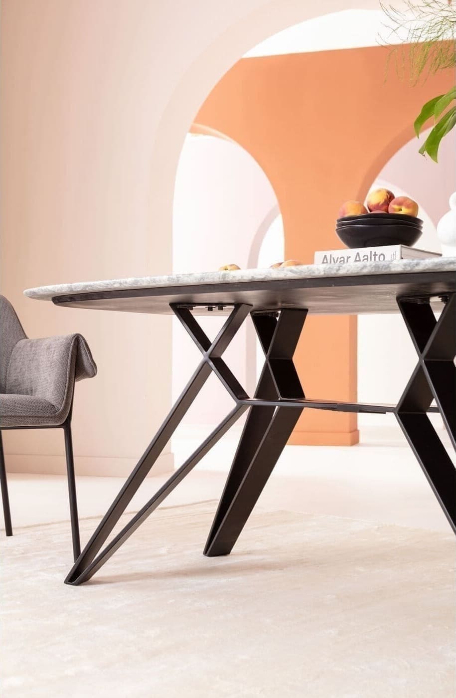 Tafel Okinawa 180x90cm Kare Design Eettafel 86725