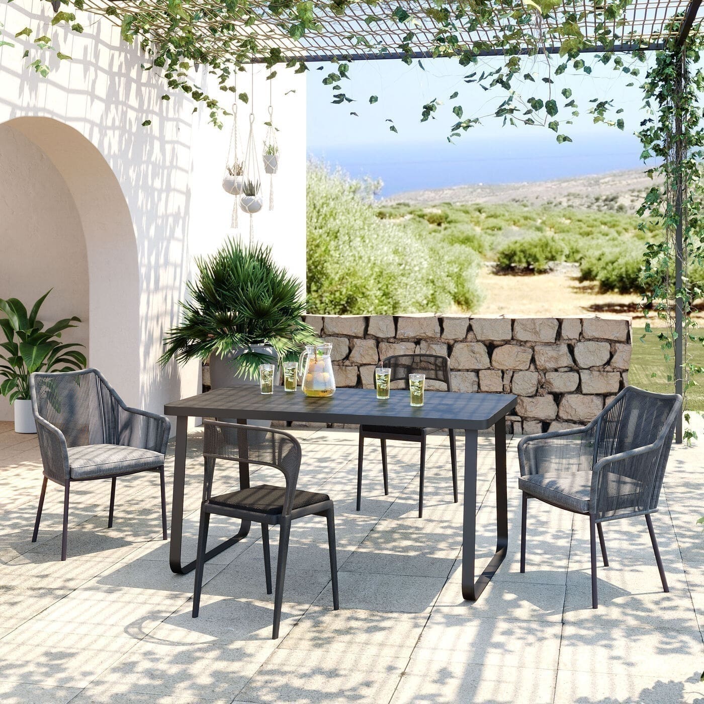 Tafel Santos 143x83cm Kare Design Eettafel 86211