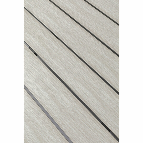 Tafel Sorrento Grey 180x90cm Kare Design Eettafel 87317