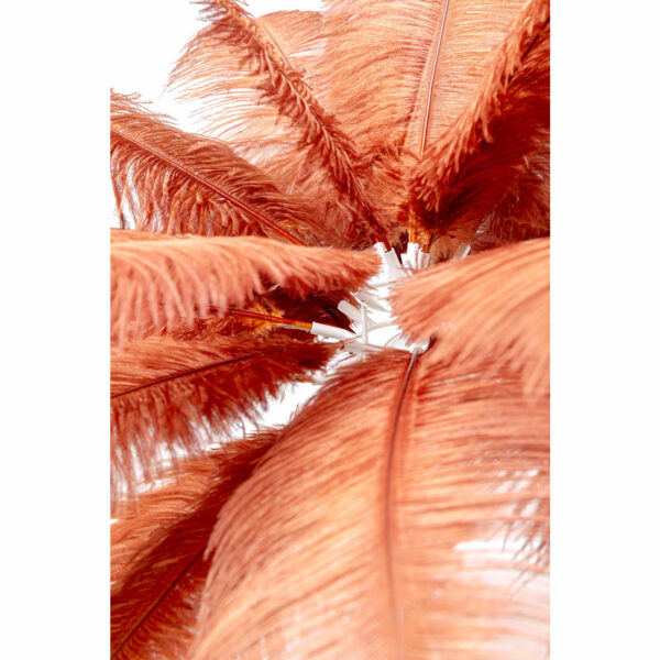 Tafellamp Feather Palm Rusty Red 60cm Kare Design Tafellamp 54548