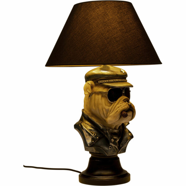 Tafellamp Punk Dog 57cm Kare Design Tafellamp 56406