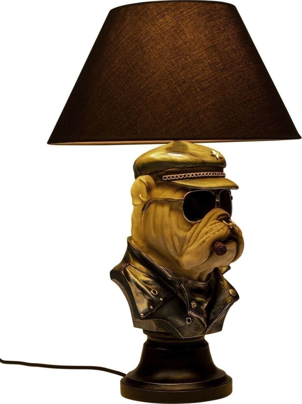 Tafellamp Punk Dog 57cm Kare Design Tafellamp 56406
