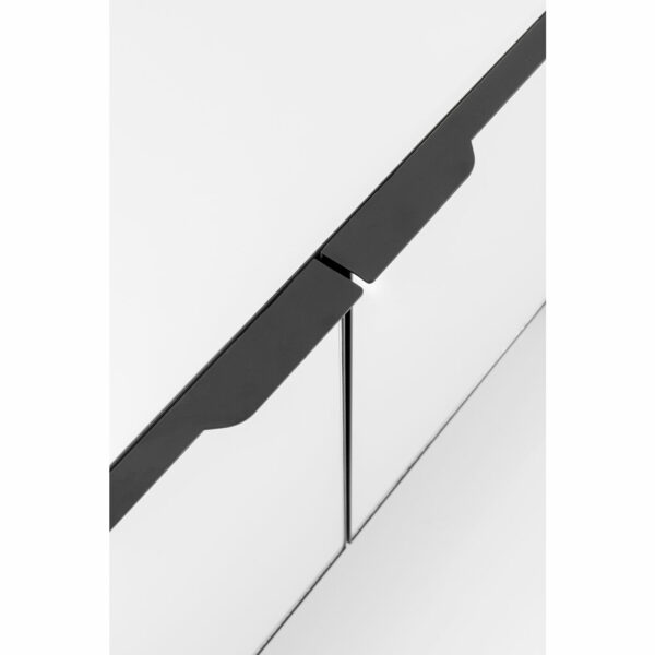 Tv-dressoir Soran Black 180x40cm Kare Design Tv-meubel|Tv-dressoir 86802