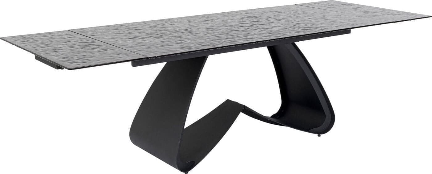 Uitschuiftafel Bellagio Glass 180(40+40)x98cm Kare Design Uitschuiftafel 87519