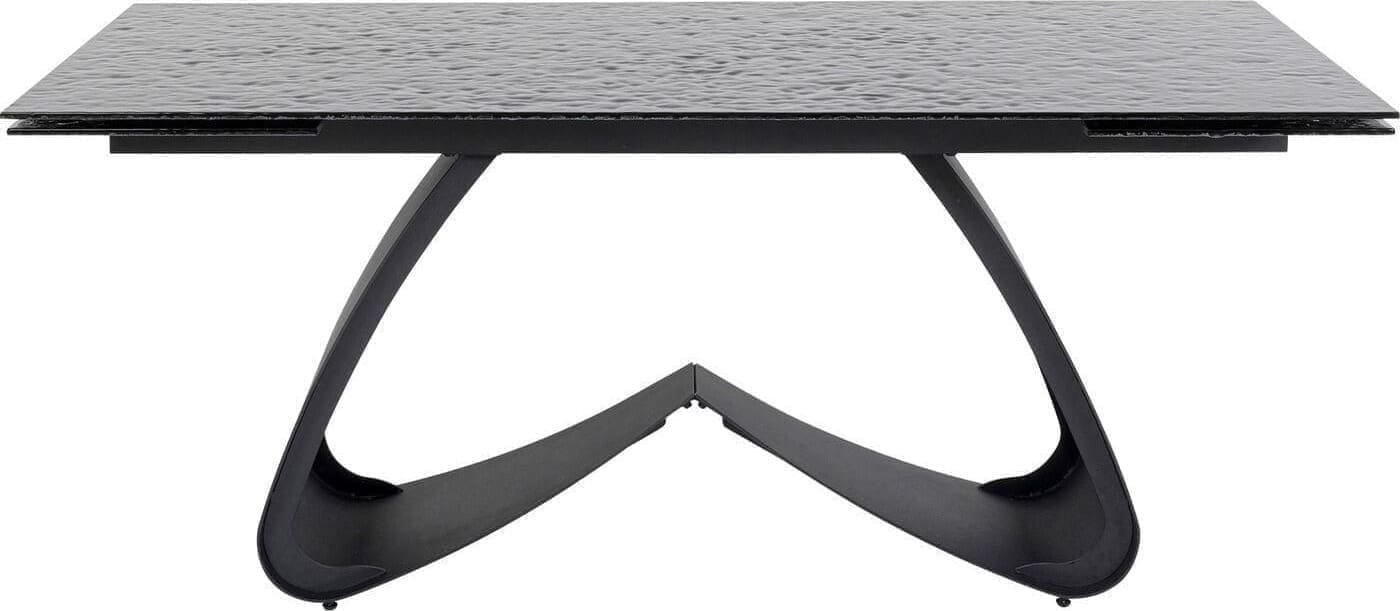 Uitschuiftafel Bellagio Glass 180(40+40)x98cm Kare Design Uitschuiftafel 87519
