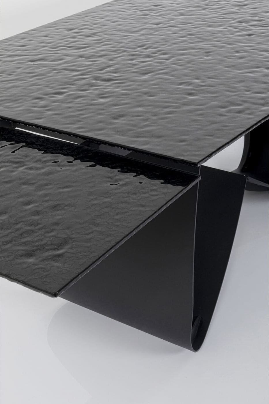 Uitschuiftafel Bellagio Glass 180(40+40)x98cm Kare Design Uitschuiftafel 87519
