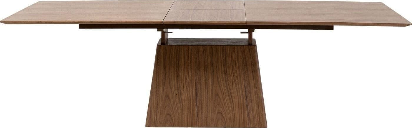Uitschuiftafel Benvenuto Walnut 200(50)x110cm Kare Design Uitschuiftafel 80123