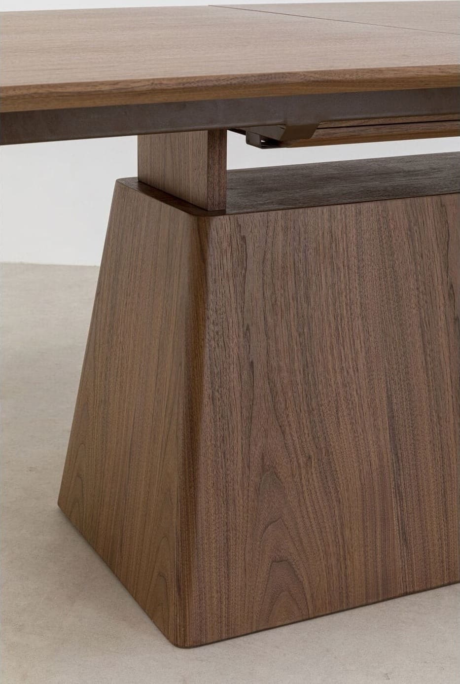 Uitschuiftafel Benvenuto Walnut - 200(50)x110cm - Afbeelding 17