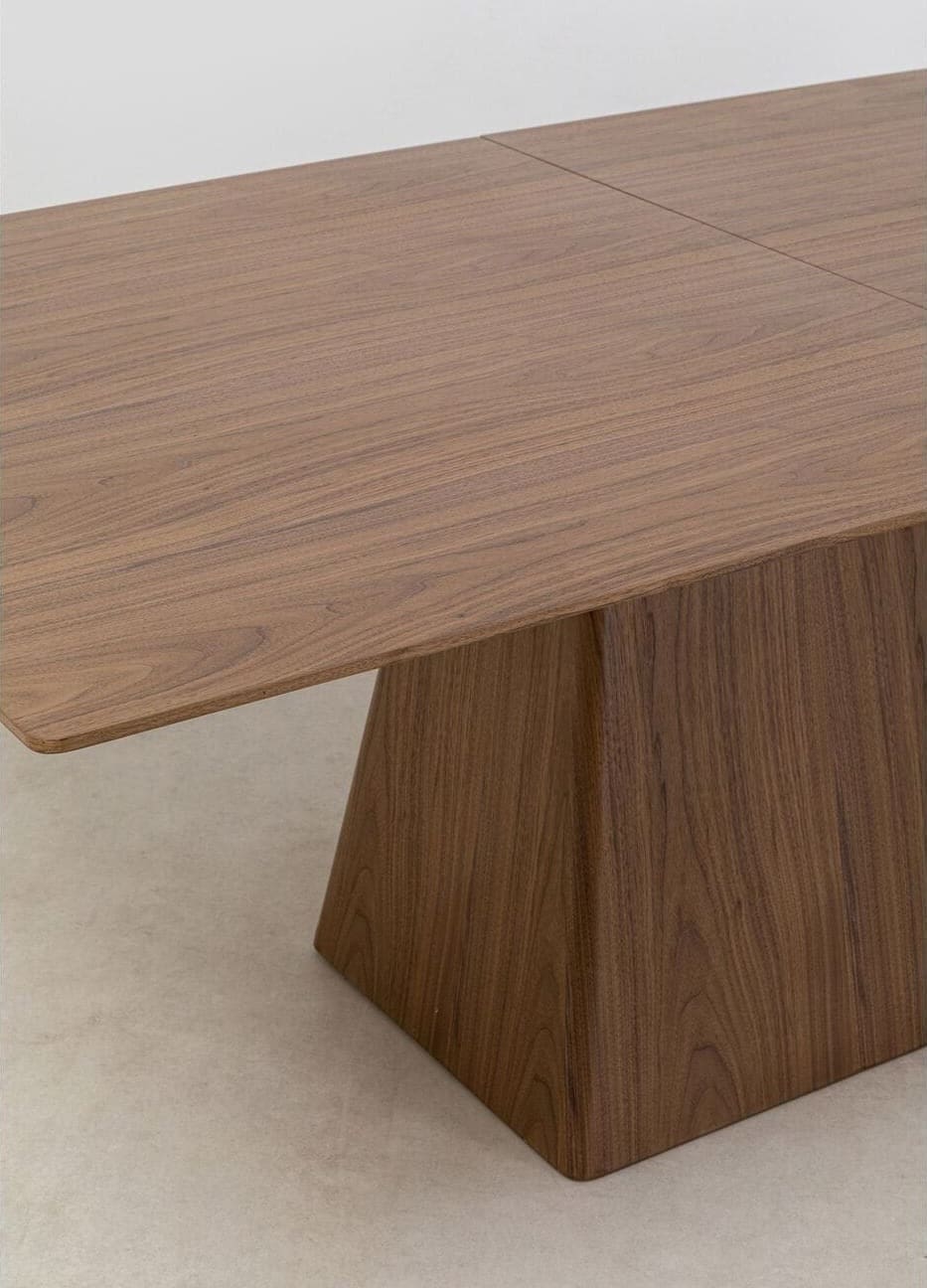 Uitschuiftafel Benvenuto Walnut - 200(50)x110cm - Afbeelding 18