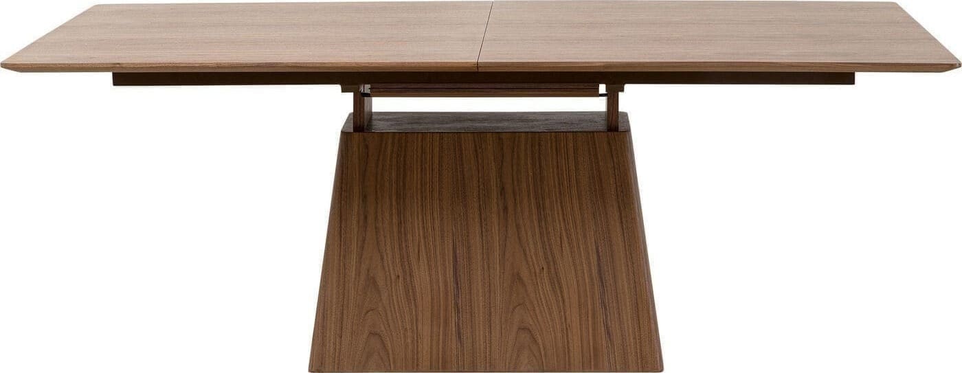 Uitschuiftafel Benvenuto Walnut 200(50)x110cm Kare Design Uitschuiftafel 80123