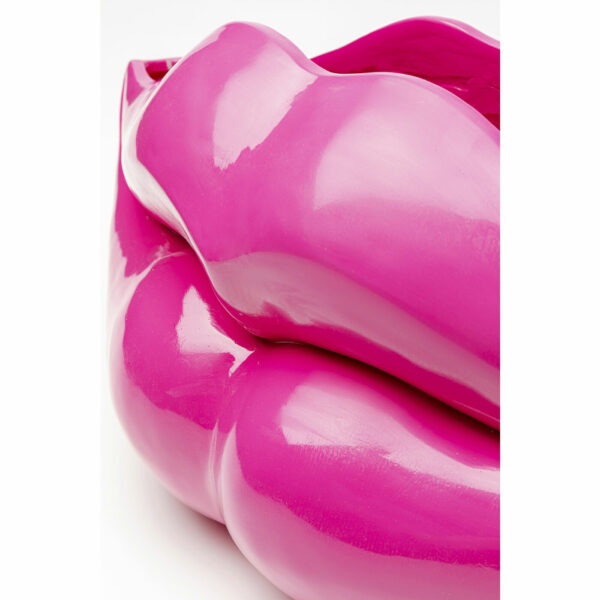 Vaas Lips Pink 28cm Kare Design Vaas 55263