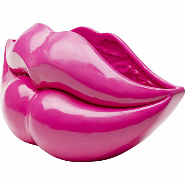 Vaas Lips Pink 28cm Kare Design Vaas 55263