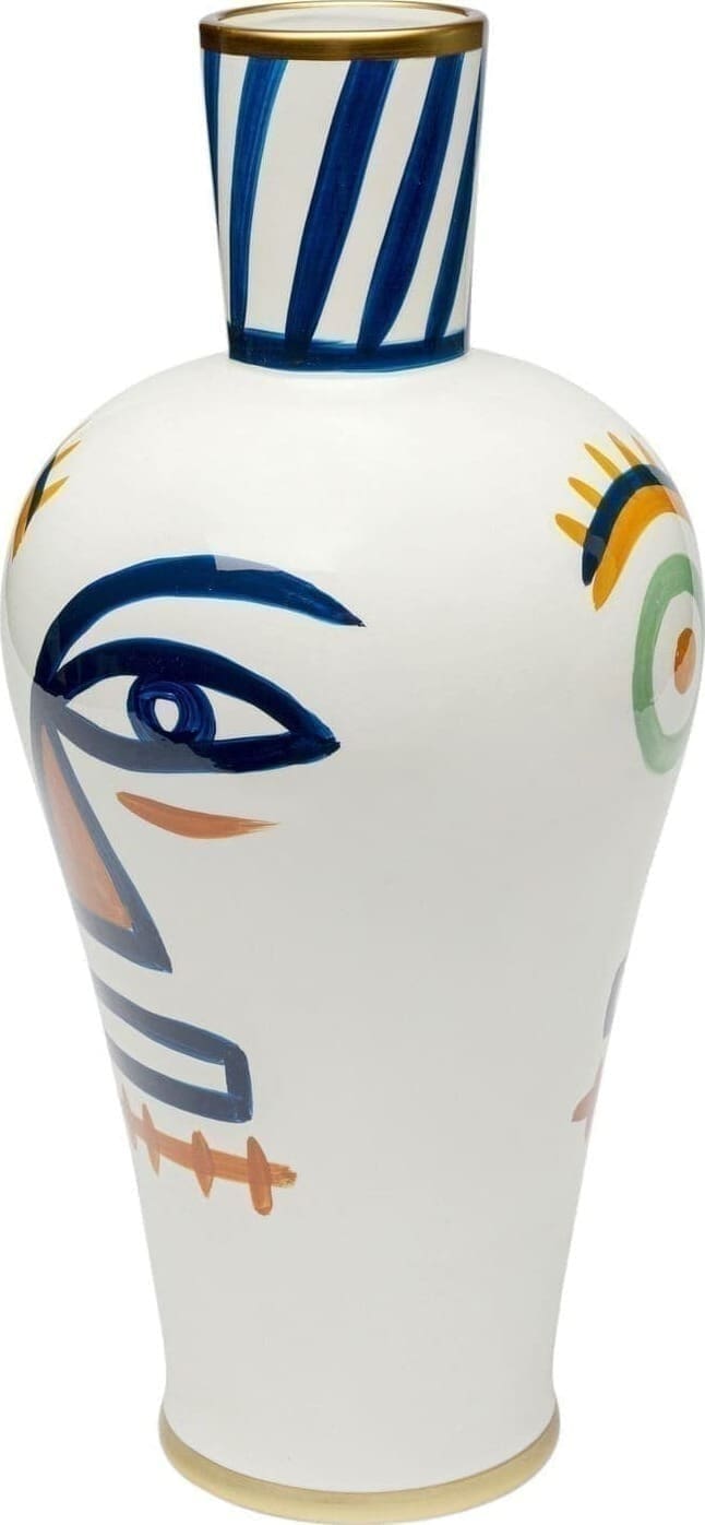 Vaas Two Face 44cm Kare Design Vaas 56126