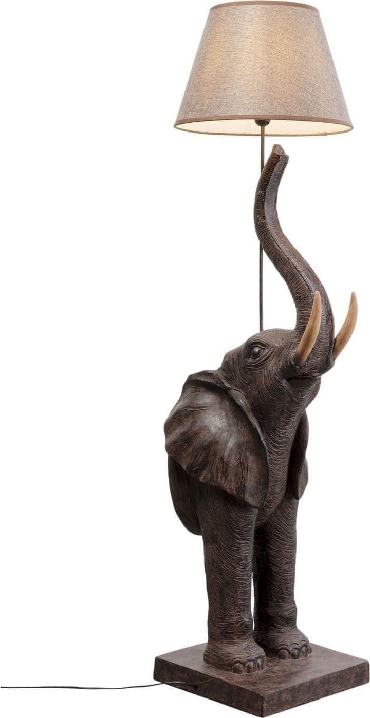 Vloerlamp Animal Elephant 154cm Kare Design Vloerlamp 56130