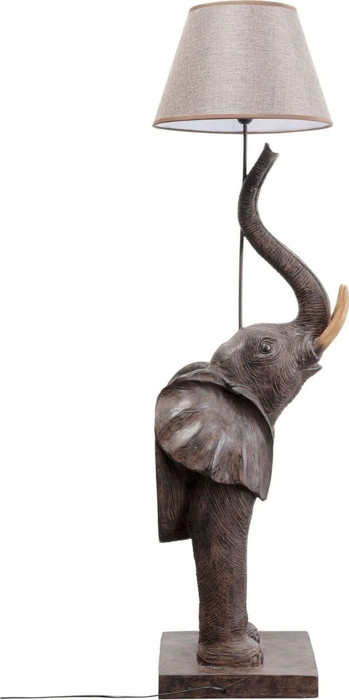 Vloerlamp Animal Elephant 154cm Kare Design Vloerlamp 56130