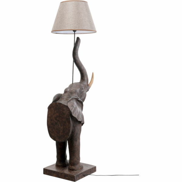 Vloerlamp Animal Elephant 154cm Kare Design Vloerlamp 56130
