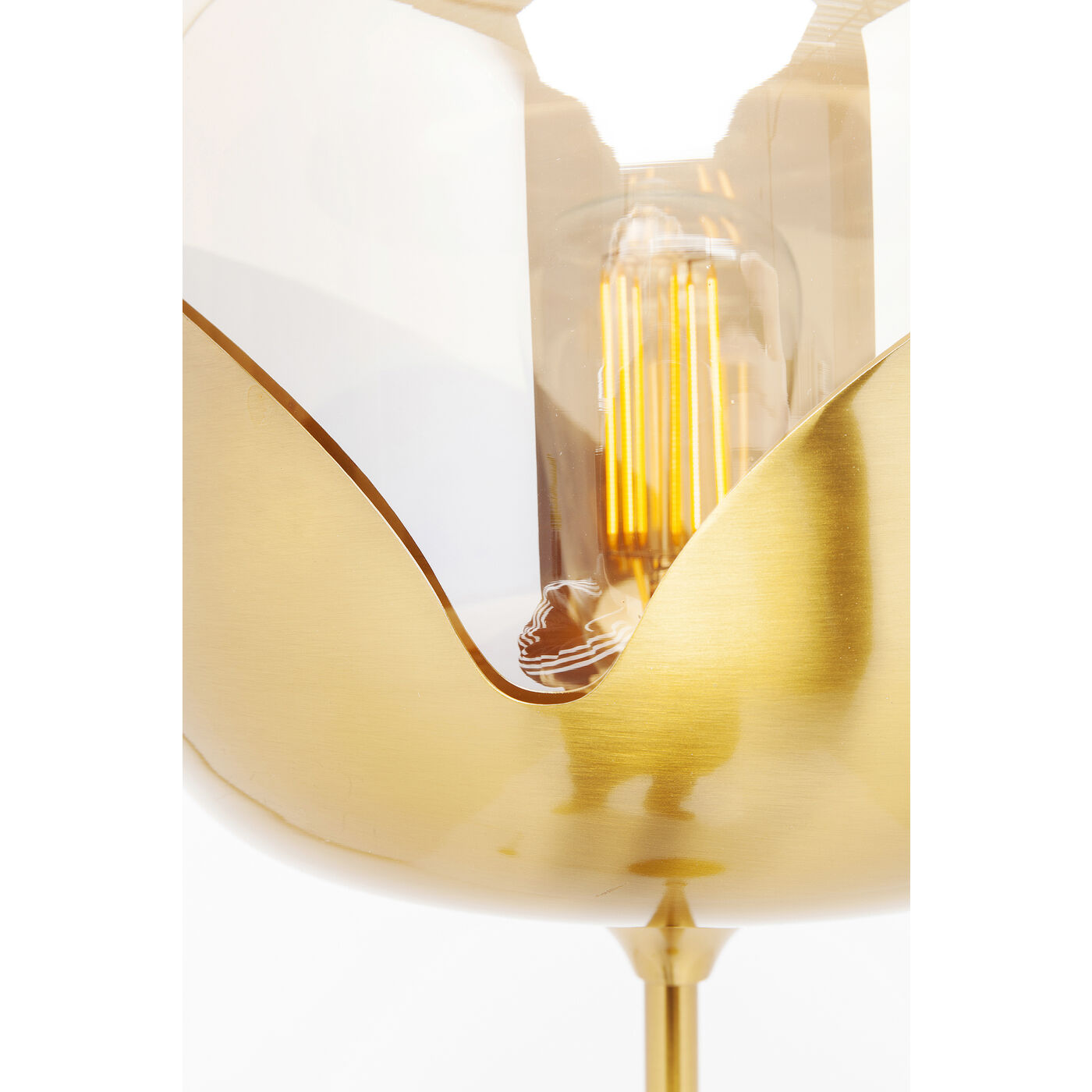 Karé Design Vloerlamp Goblet Ball - goud - H 160 cm