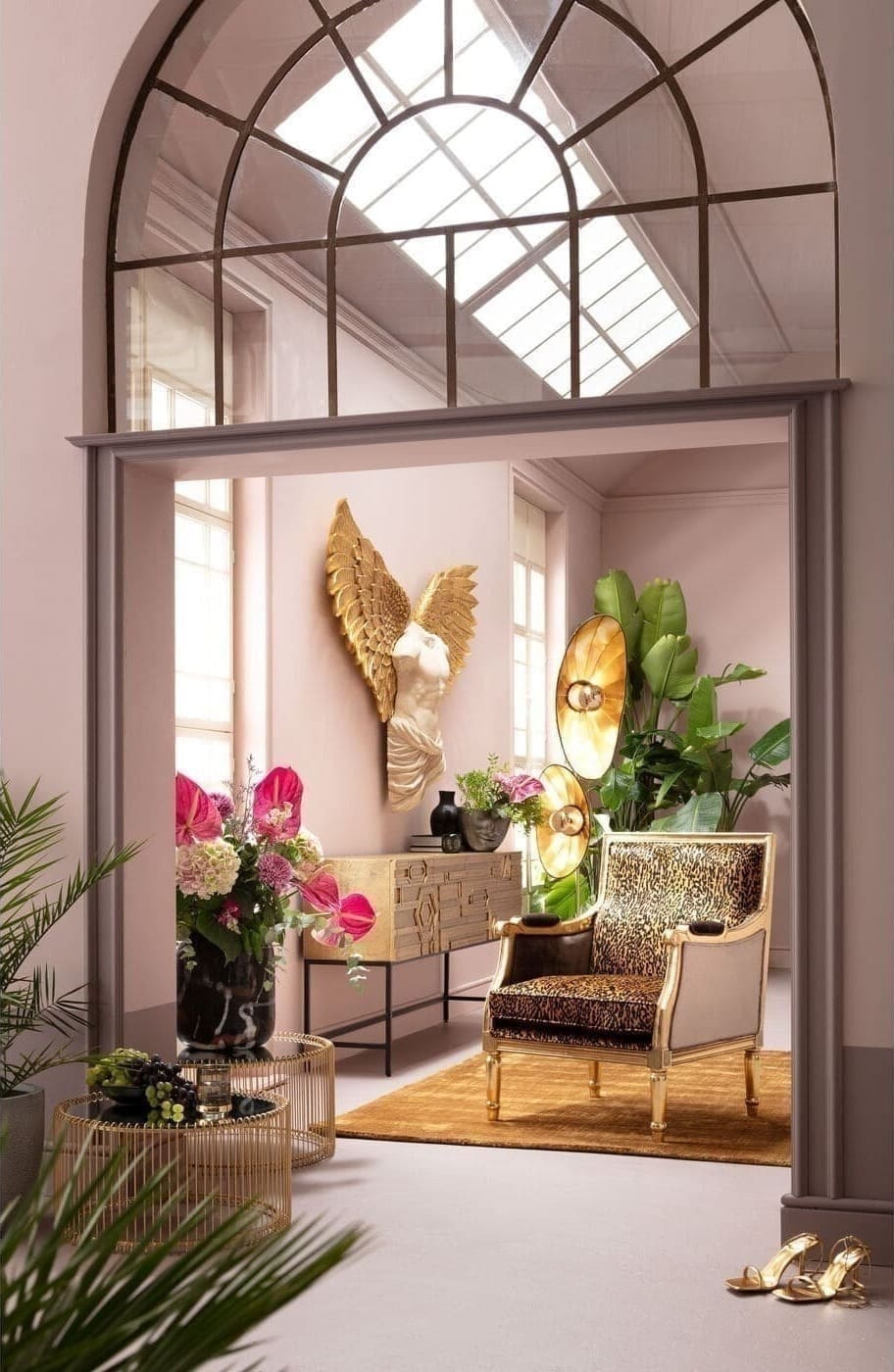 Wanddecoratie Guardian Angel Male 208x136cm Kare Design Wanddecoratie 53725