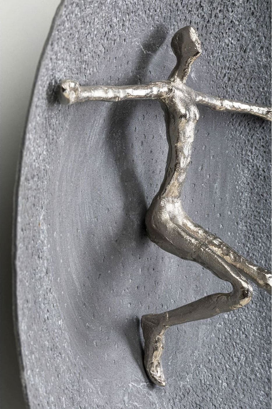 Wanddecoratie Umano Silver Ø60cm Kare Design Wanddecoratie 55154