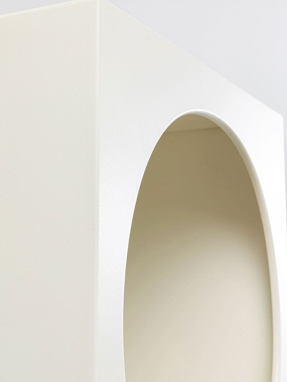 Wandplank Paco White 48x180cm Kare Design Wandplank 87741