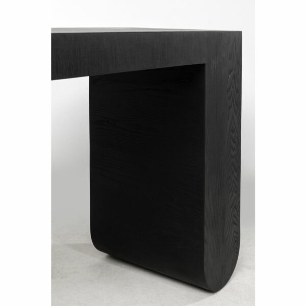 Wandtafel Curve Black 120x76cm Kare Design Wandtafel 87185