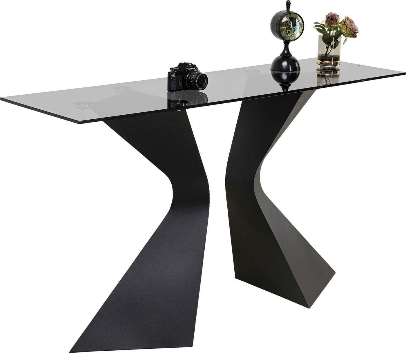 Wandtafel Gloria Black 140x81cm Kare Design Wandtafel 85970