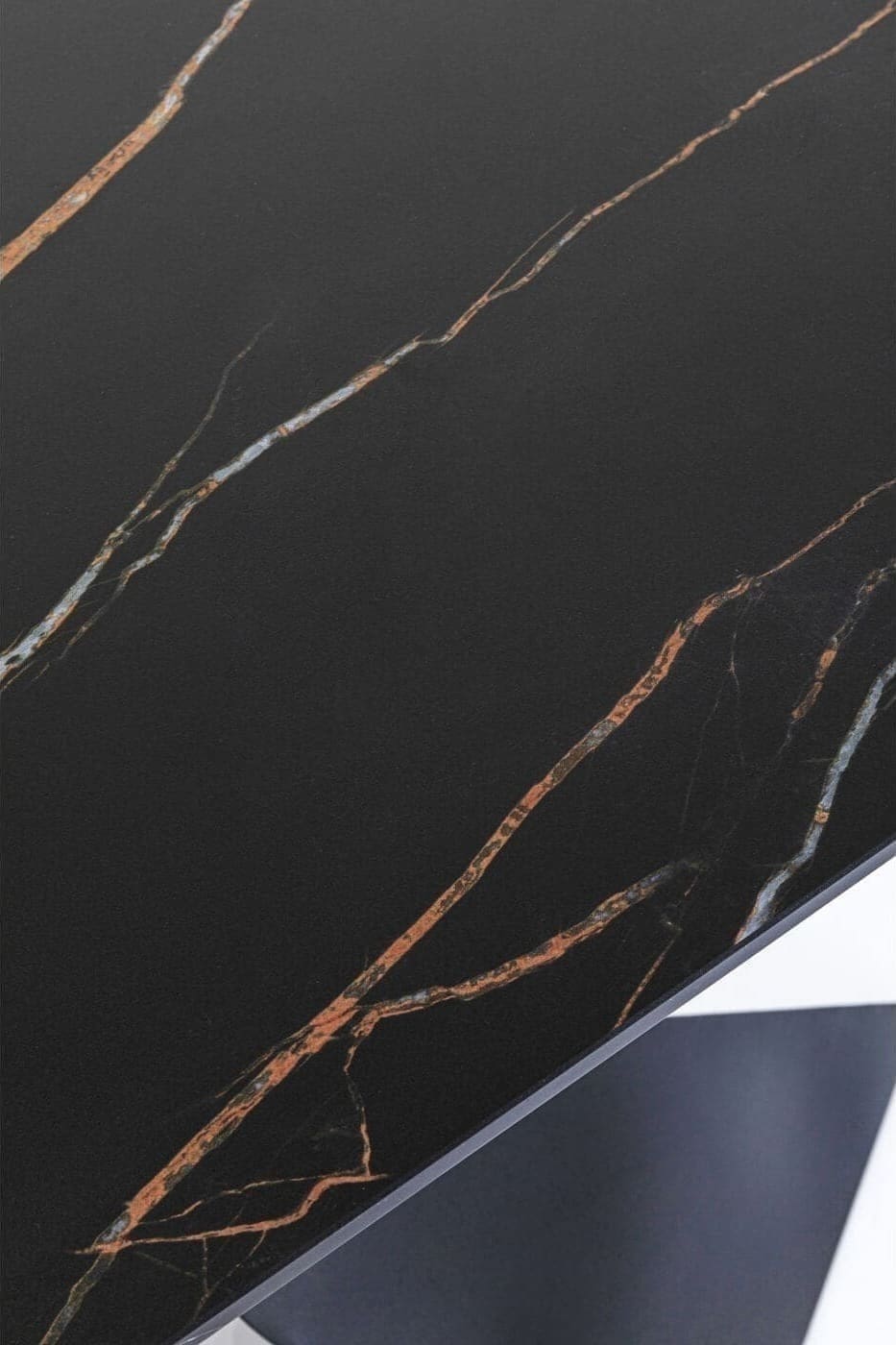 Wandtafel Gloria Black Ceramik 140x81cm Kare Design Wandtafel 87062