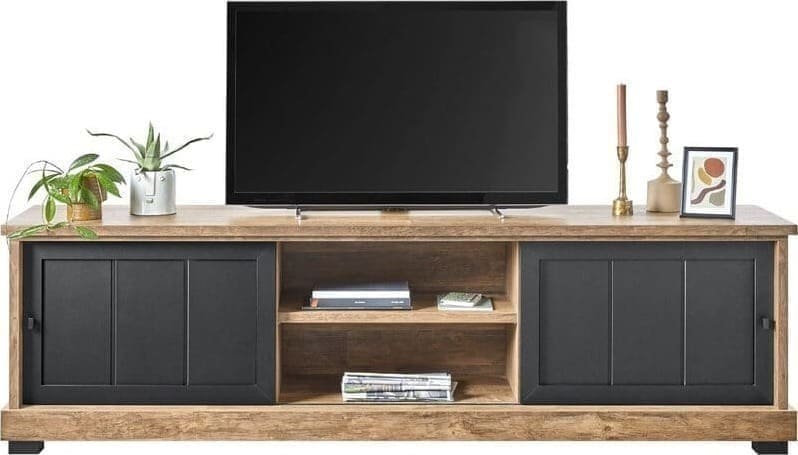 Profijt Meubel TV-meubel Ladonia Bruin|Naturel Dressoir