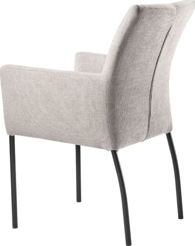 Pronto Wonen Eetkamerstoel Sessione beige Beige|Wit Eetkamerstoel