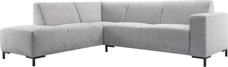 Pronto Wonen Hoekbank Alpa grijs Grijs Bank