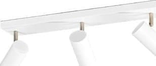 Pronto Wonen Plafondspot Mirare wit metaal 3-spots Wit Lamp