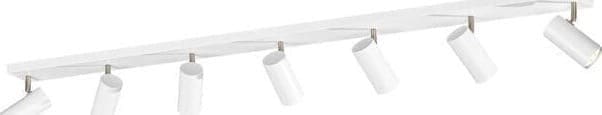 Pronto Wonen Plafondspot Mirare wit metaal 7-spots Wit Lamp