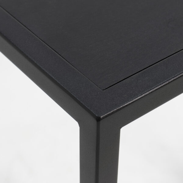 Daniël Side Table 60 - Zwart Spinder Design Wandtafel ST397-22-22
