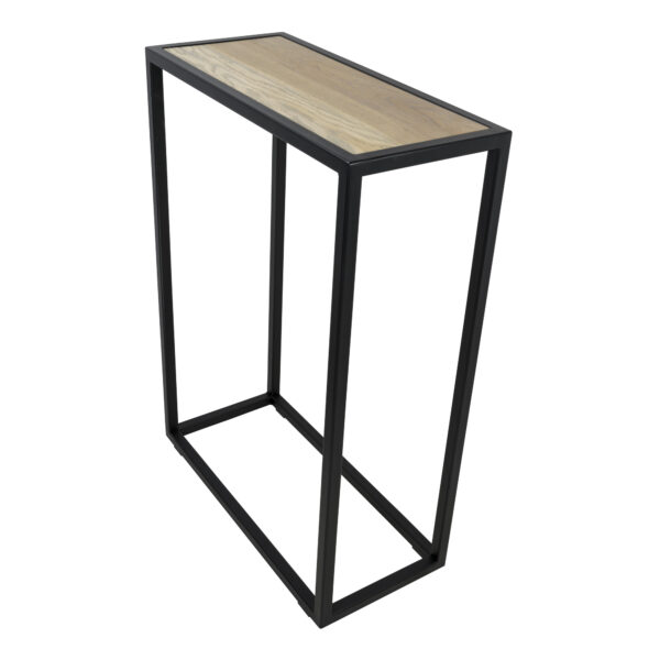 Diva Side Table - Zwart / Eiken Spinder Design Wandtafel ST397-22-14